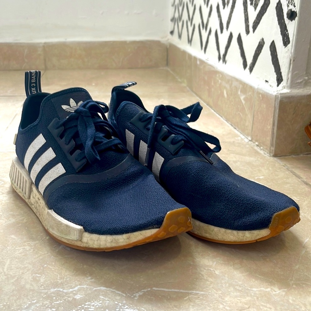 Adidas NMD. Navy Blue. Used. Size Men’s 11